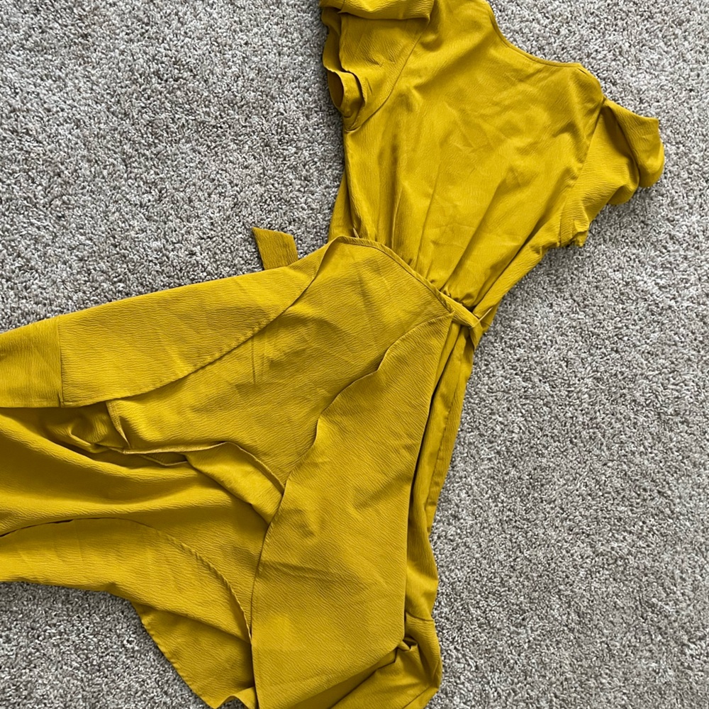 💛 A NEW DAY x TARGET 💛 Ruffled MIDI Dress 💛 - Picture 8 of 10